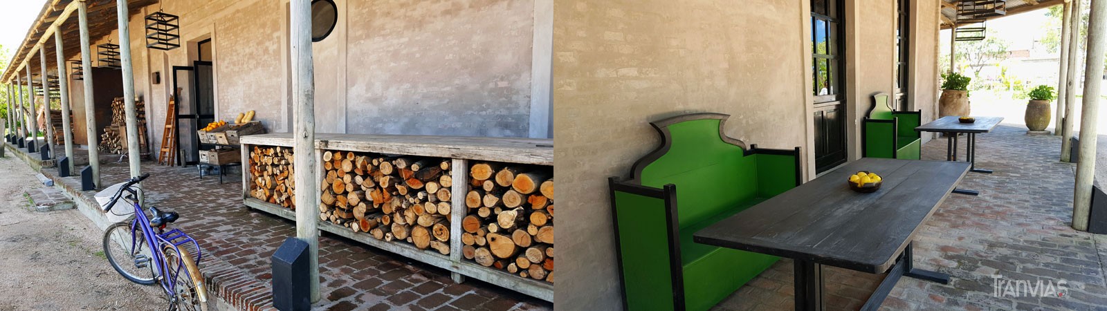 un viejo almacén transformado en restorante