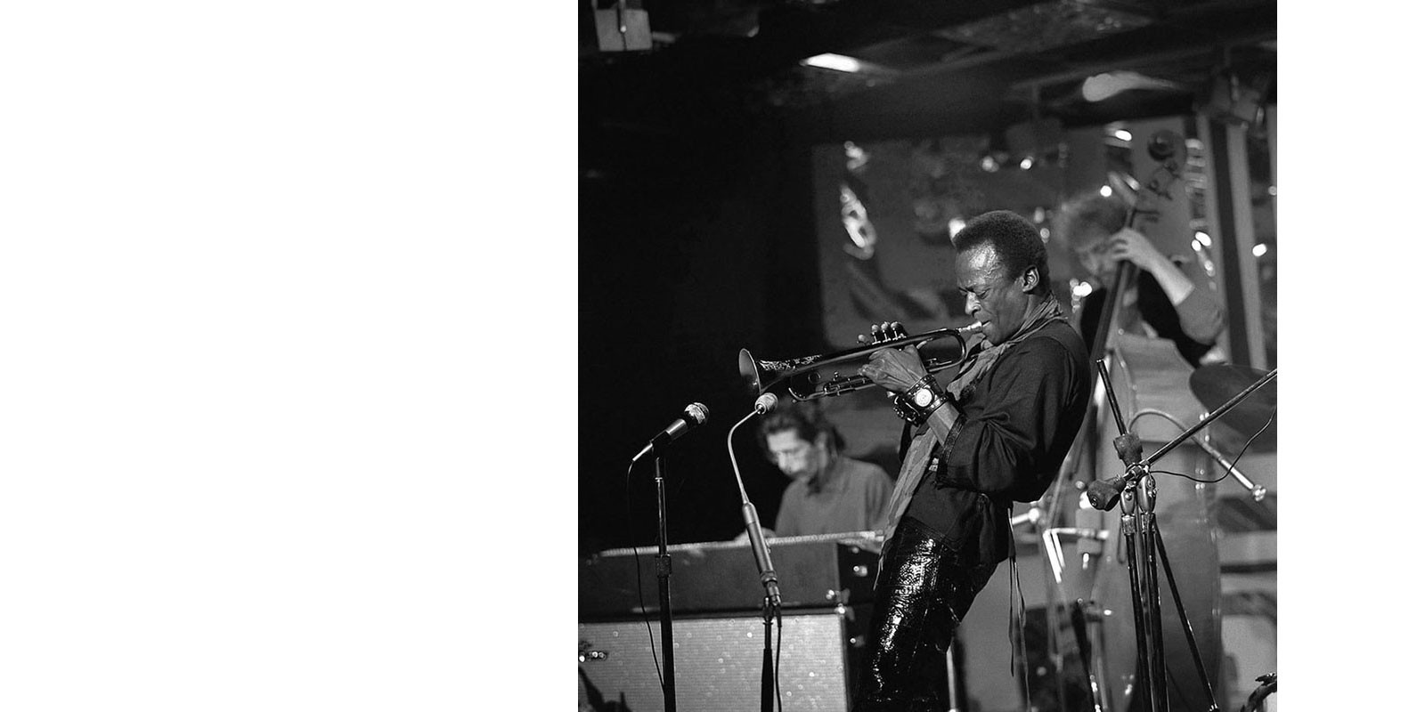 Miles Davies - Chick Corea en vivo en la BBC - foto Ronnie Scots, 1969