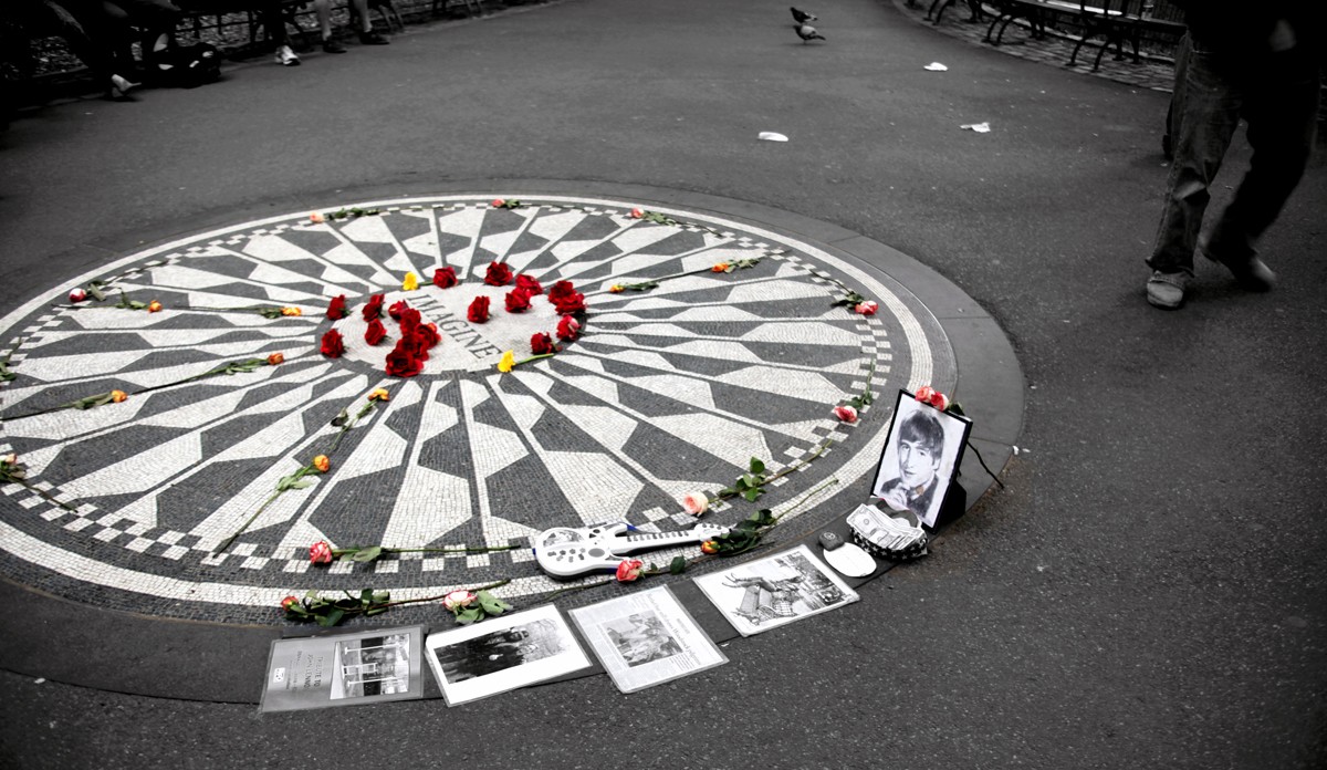 Strawberry Fields, Central Park - foto aldo novick