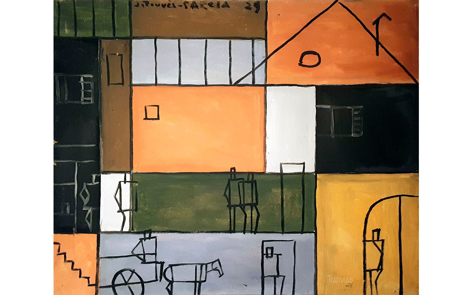 Joaquín Torres García, Pintura constructiva, 1929