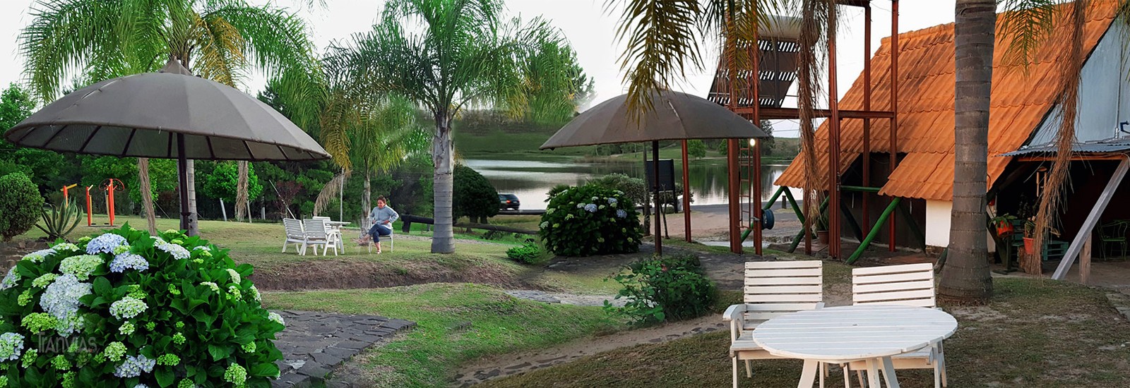 a metros del Complejo Sepé el lago