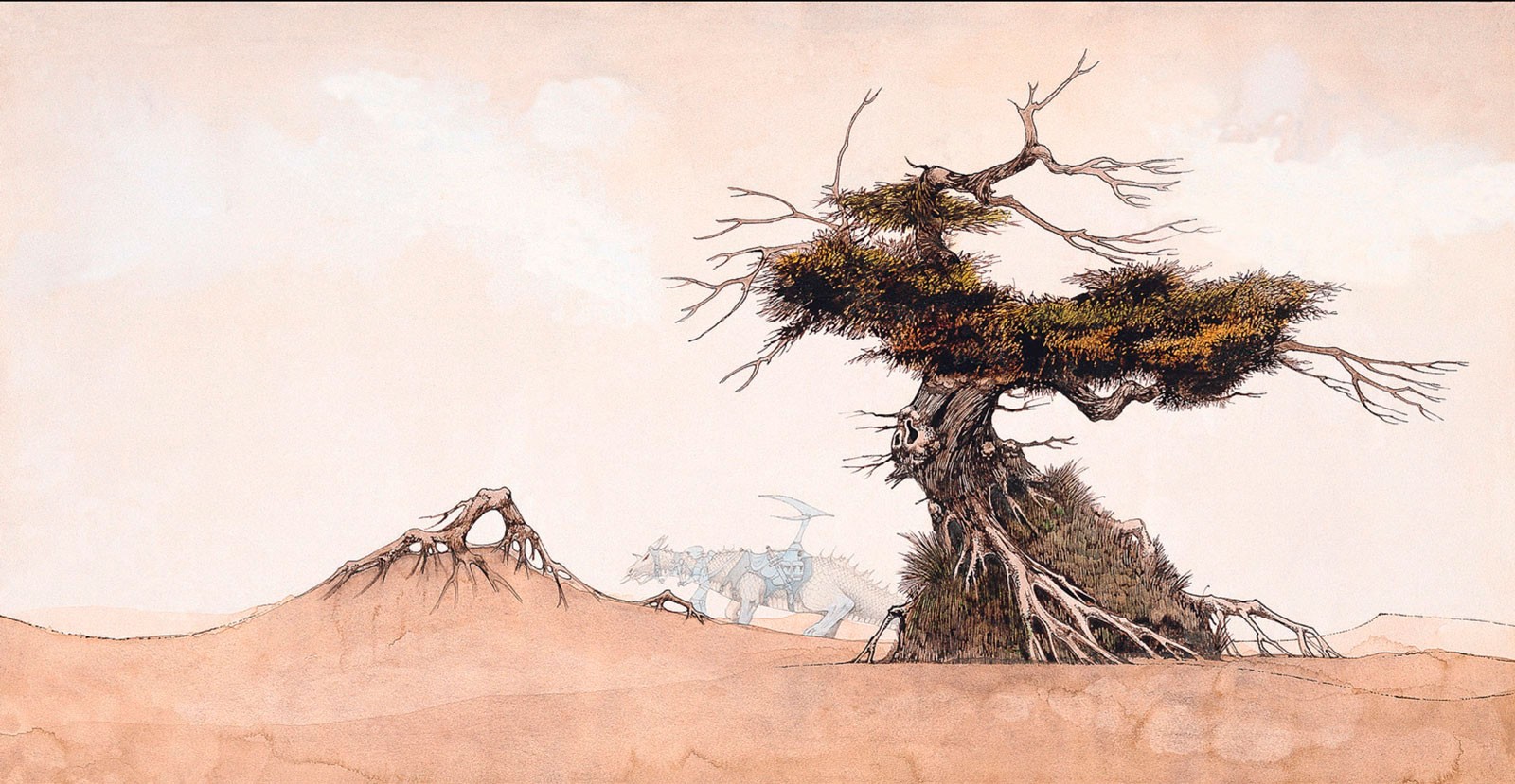 Roger Dean - Dragon & Tree