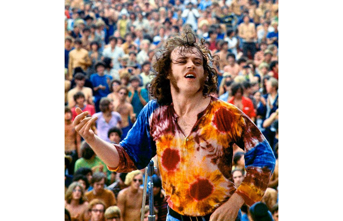 Joe cocker en Woddstock, 1969