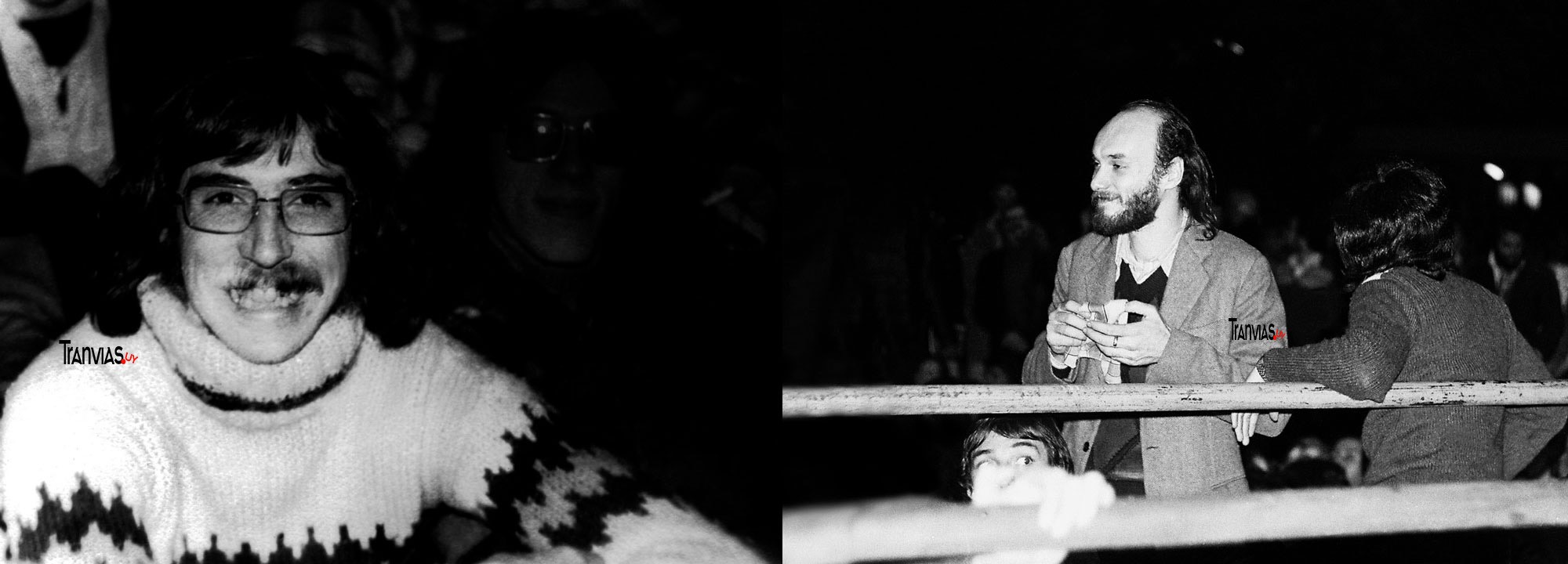 Charly García y Gonzalo Farrugia, Luna Park de Buenos Aires, 1977, fotos aldo novick