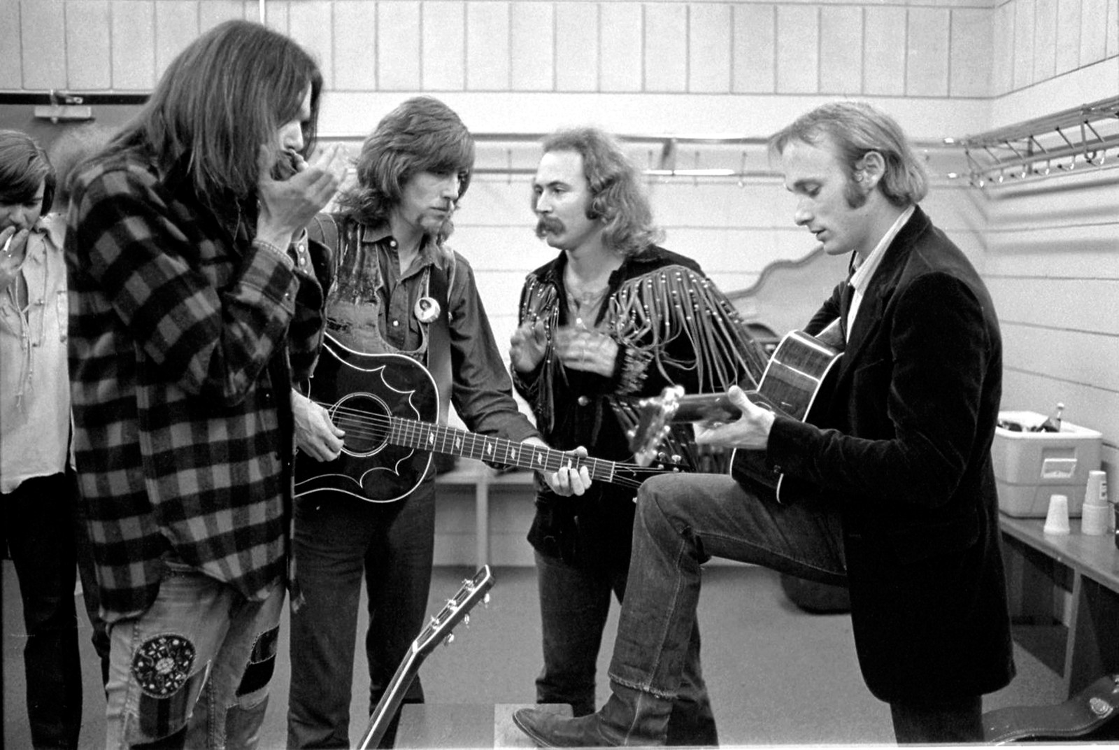 CSNY, Minnesota, 1970, foto Henry Diltz.