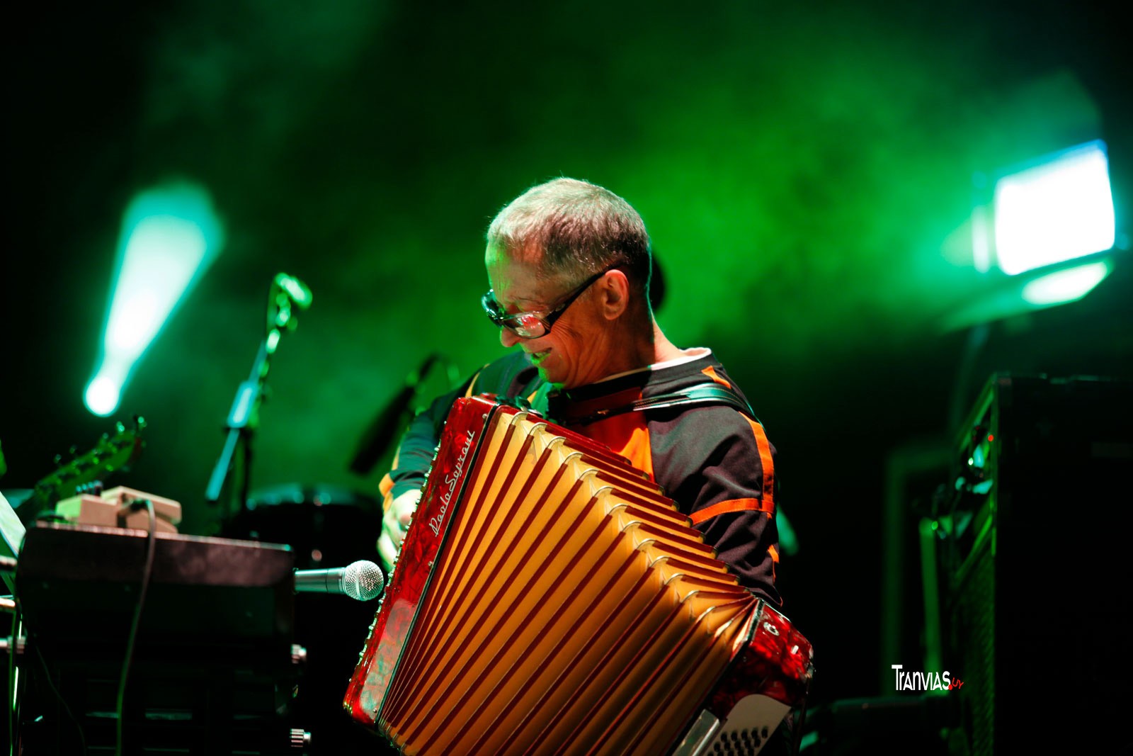 Hugo Fattoruso 2009 con la banda de J.Roos - foto aldo novick