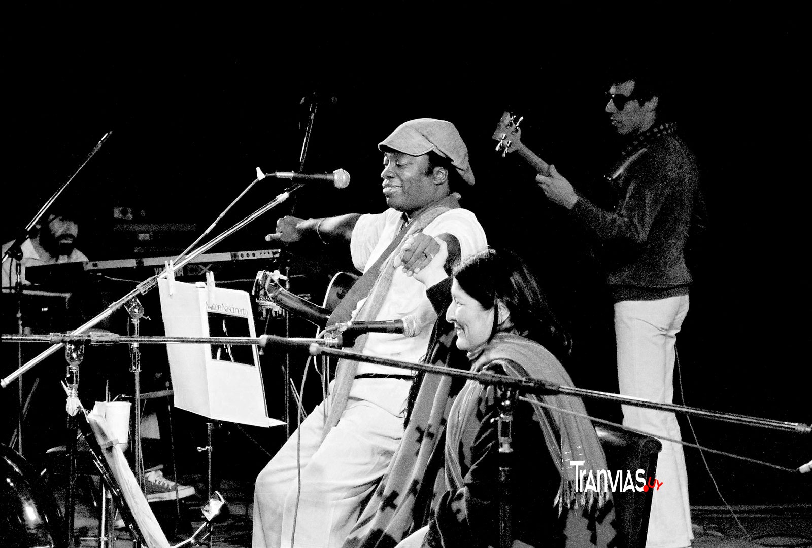 Milton Nascimento & Mercedes Sosa - foto aldo novick, 1983