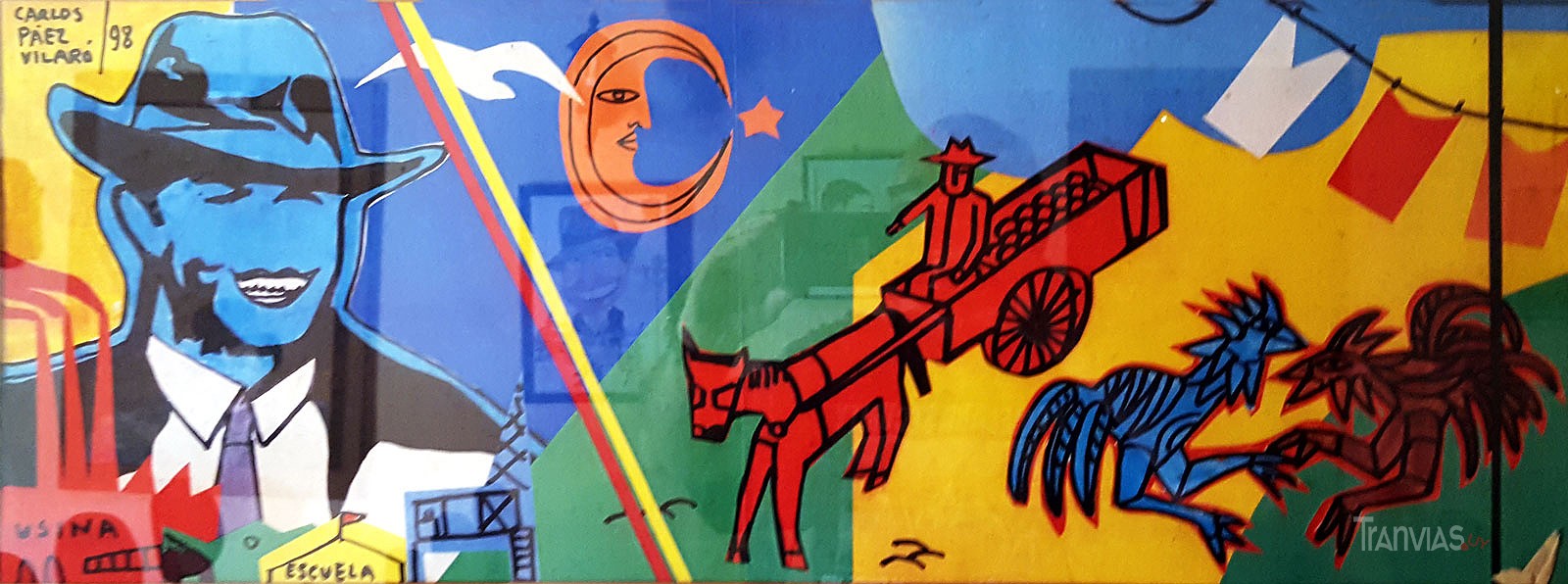 pintura Carlos Páez Vilaró, 1998