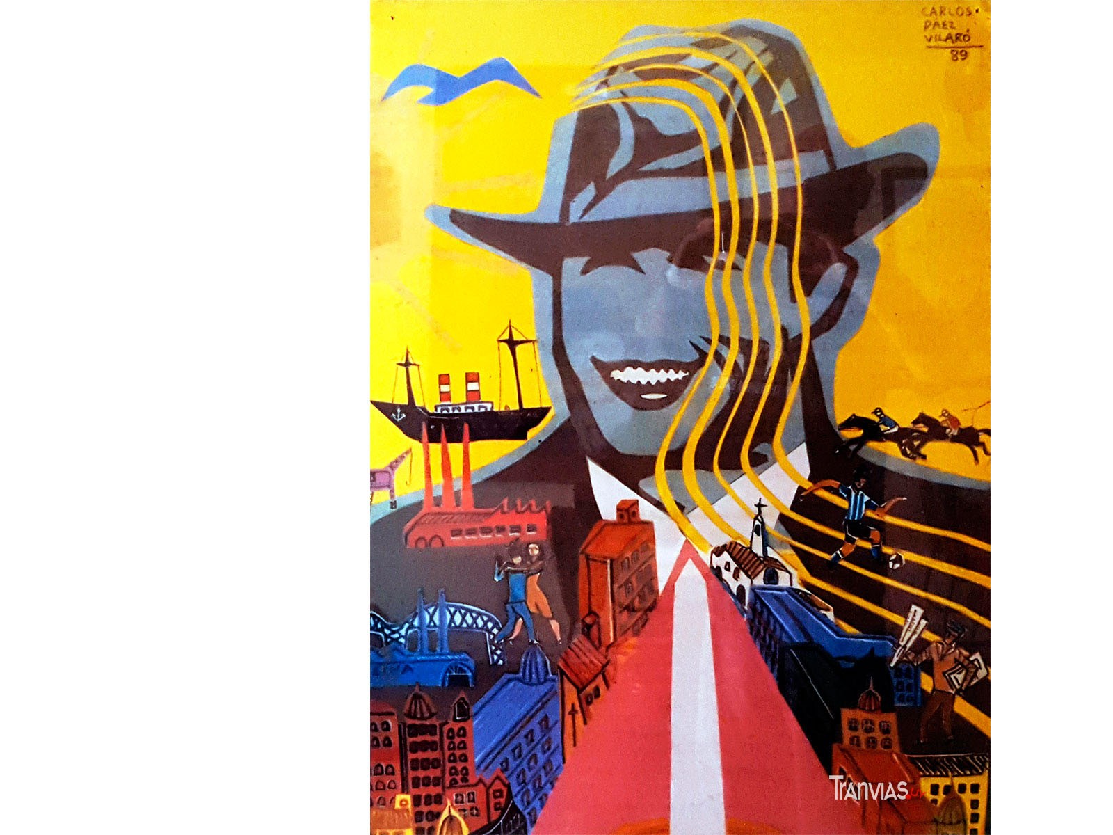 pintura Carlos Páez Vilaró, 1989