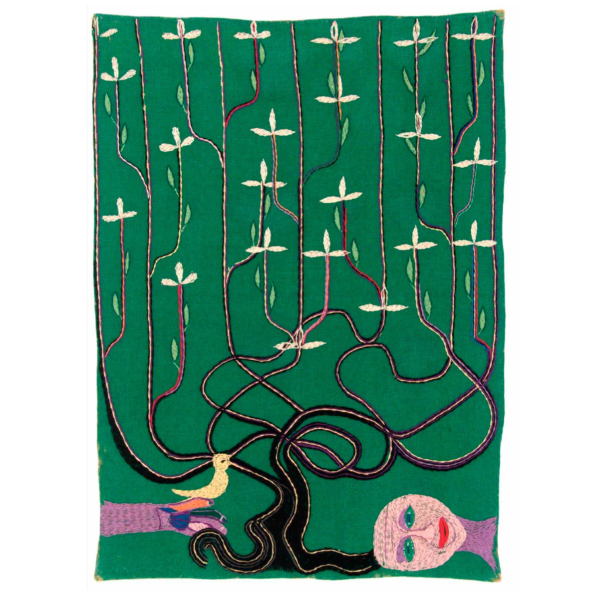 El árbol de la vida, 1963, tela bordada
