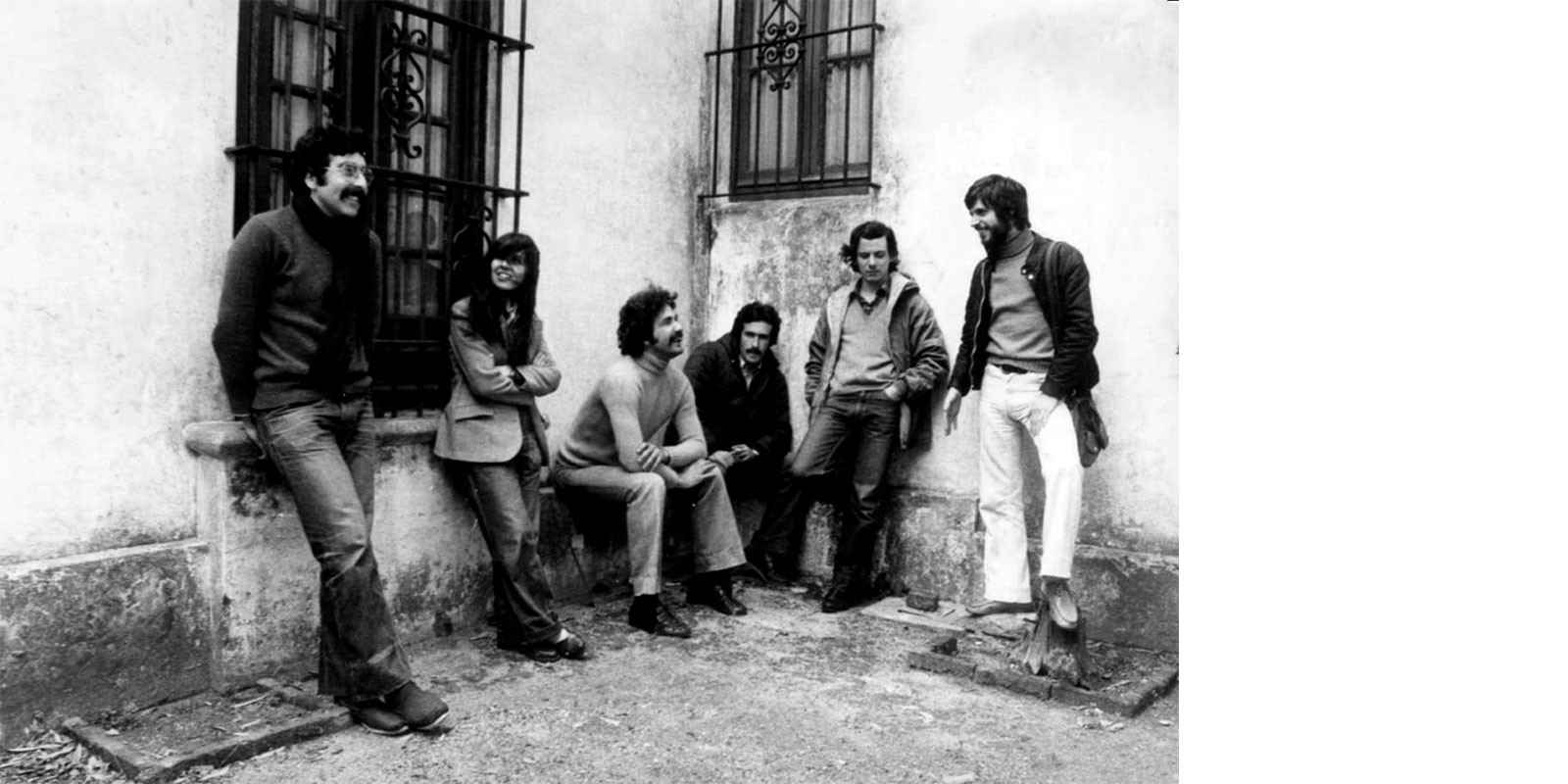  Rumbo 1980, foto de Esteban Shroeder, para el disco Para abrir la noche