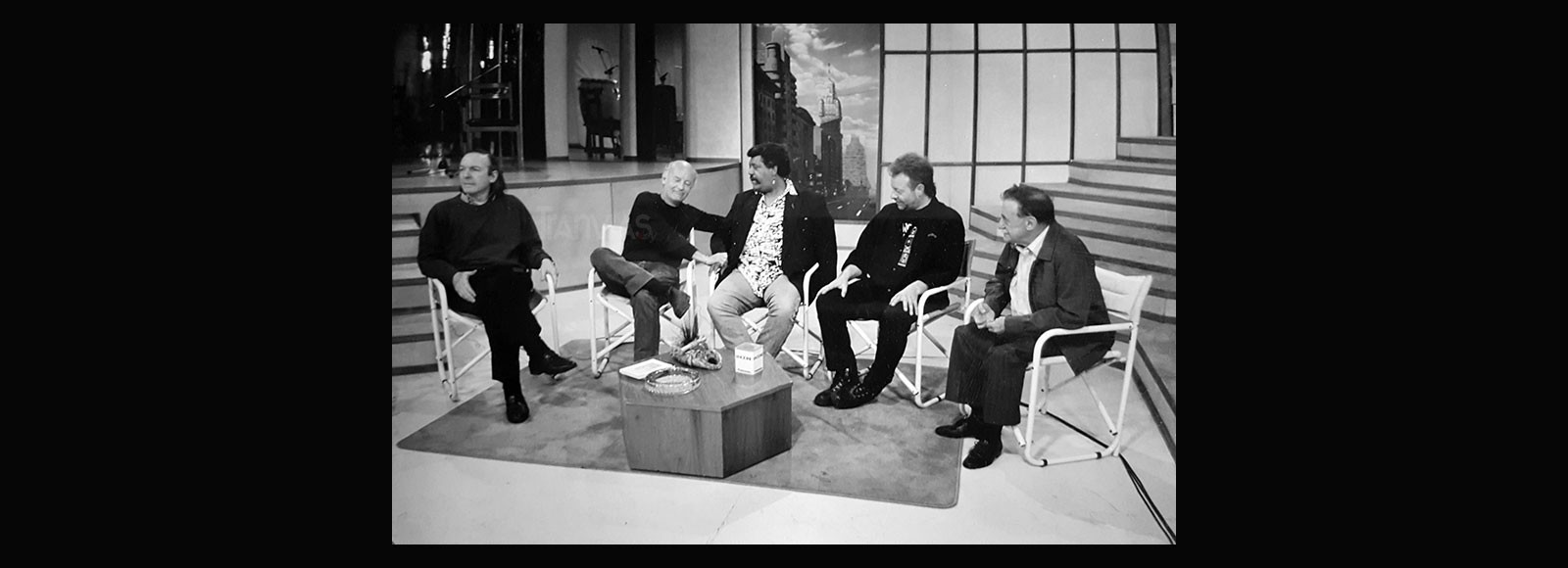 D.Viglietti, E.Galeano, R.Rada, L.Gieco, M.Benedetti, 1995 - foto aldo novick