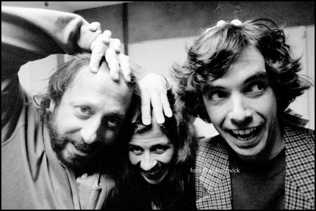 Osvaldo Fattoruso, Mariana Ingold, Fernando Cabrera, 1990, foto © aldo novick