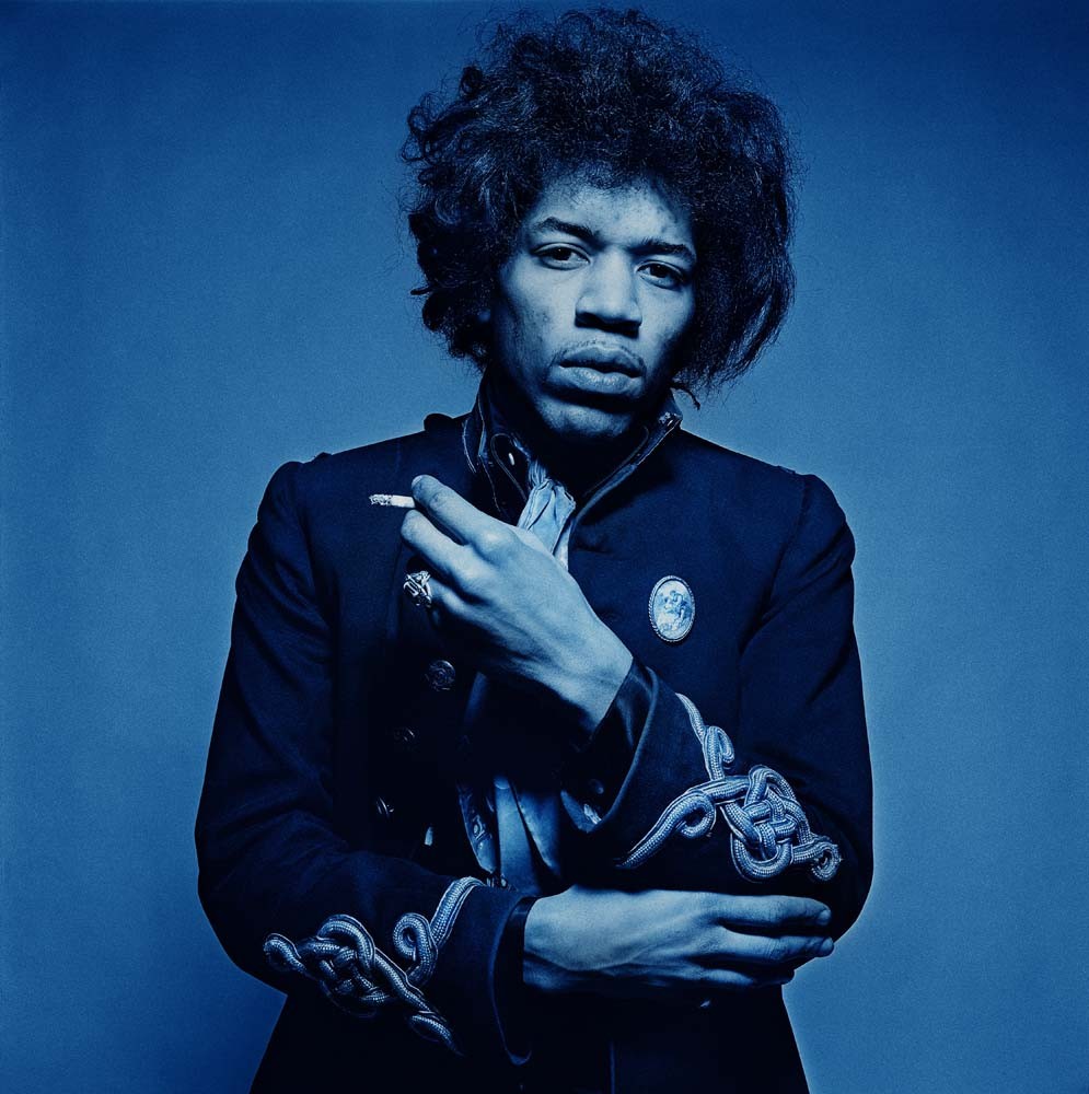 Jimi Hendrix -  Blue Smoke - Gered Mankowitz