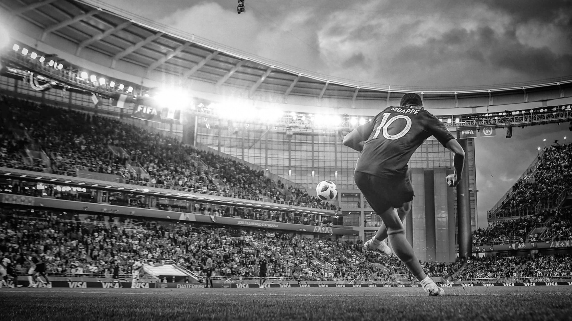Kylian Mbappe de Francia - Arena de Ekaterinburg,Rusia 2018, foto de Michael Regan - FIFA - Getty Images