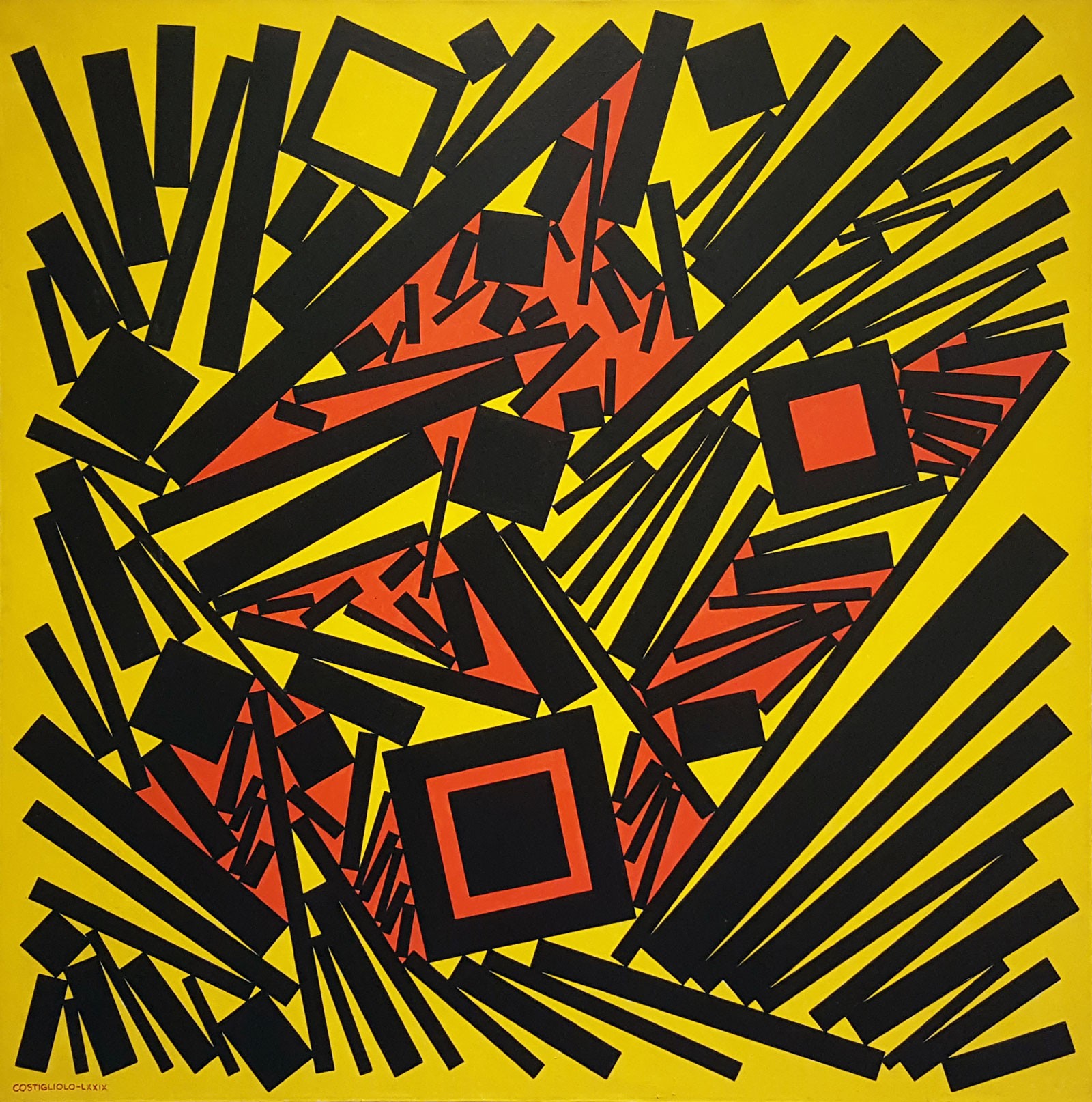 José Pedro Costigliolo, Rectángulos y cuadrados MMDLXIX, 1979