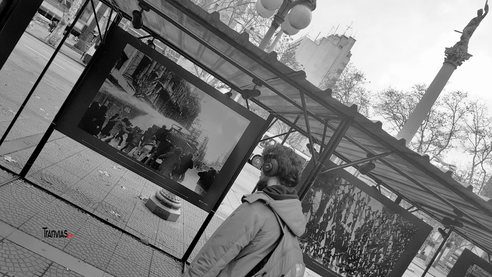 Plaza Cagancha, Montevideo, julio 2018