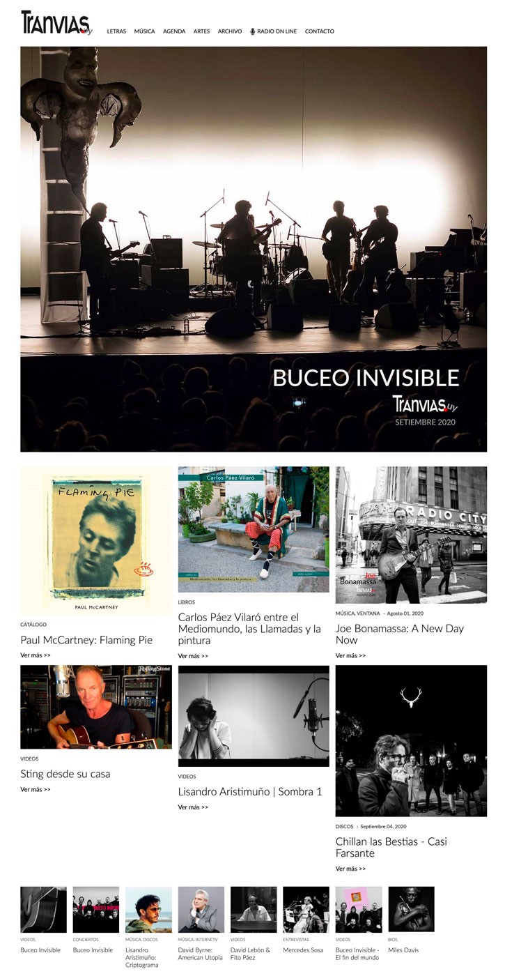 Buceo Invisible, setiembre 2020