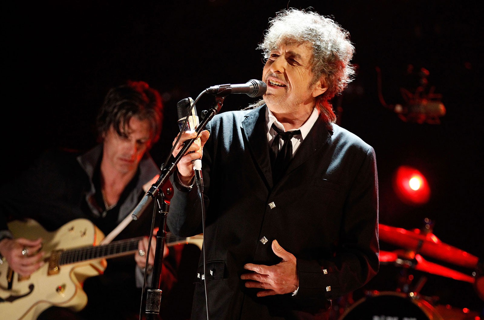 Bob Dylan, premiación del Nobel de Literatura