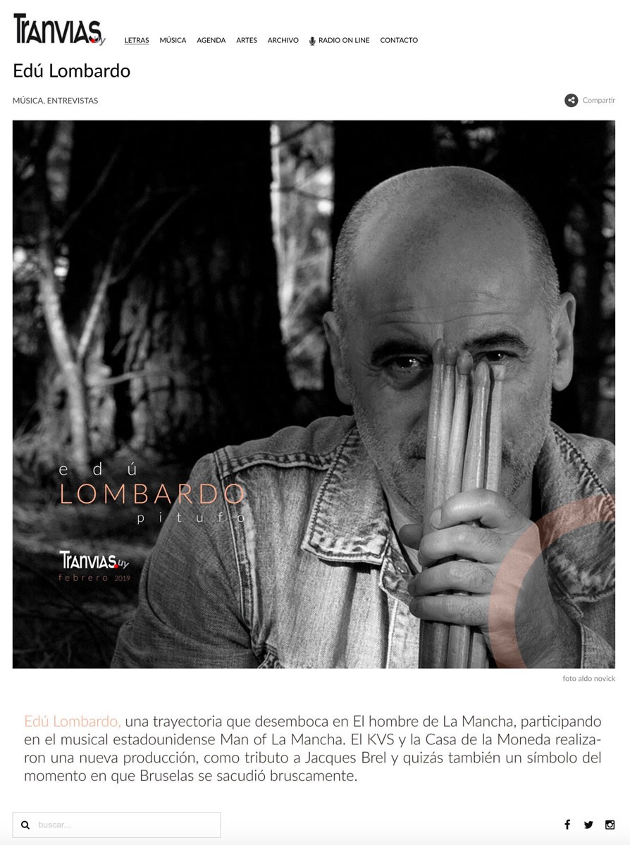 Edú Lombardo - febrero 2019