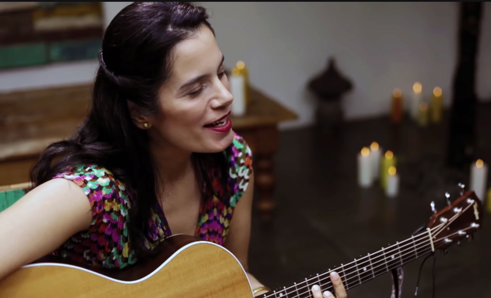 Mónica Giraldo con Totó la Momposina