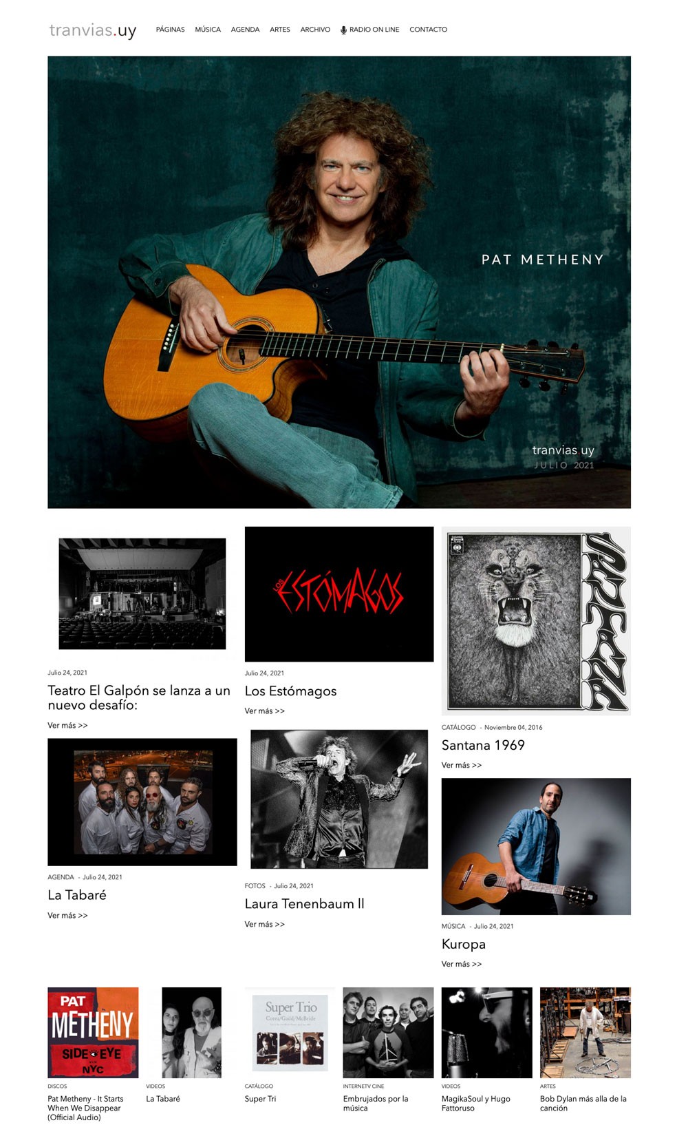 Pat Metheny, julio 2021