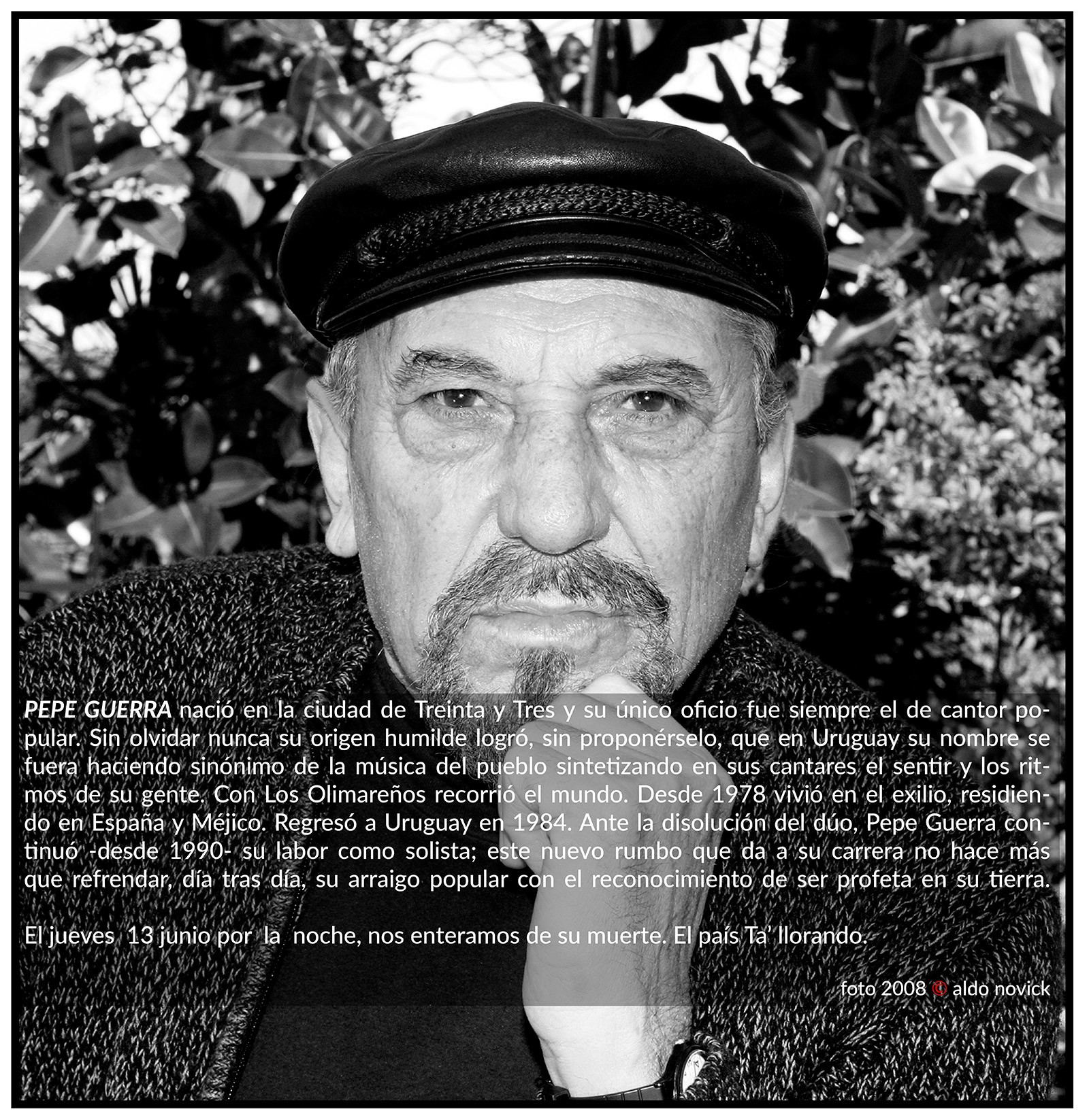 Pepe Guerra - 31 oct. 1943 / 13 junio 2024