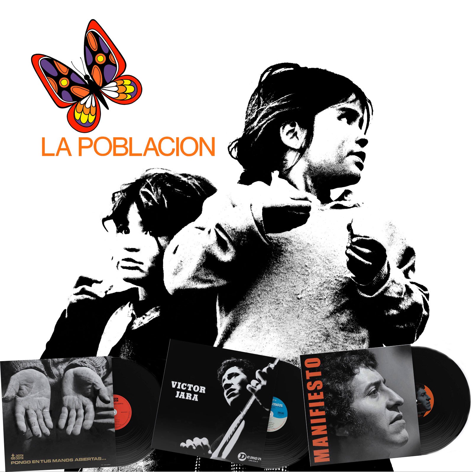Víctor Jara discos vinilos