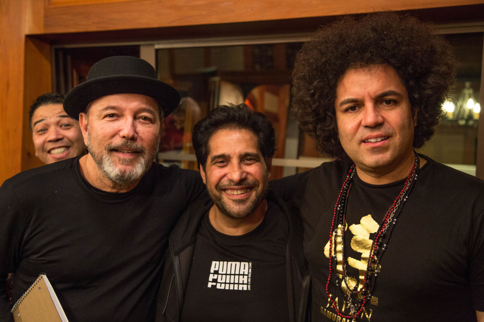 Blades durante una grabación con Chick Corea, 2019