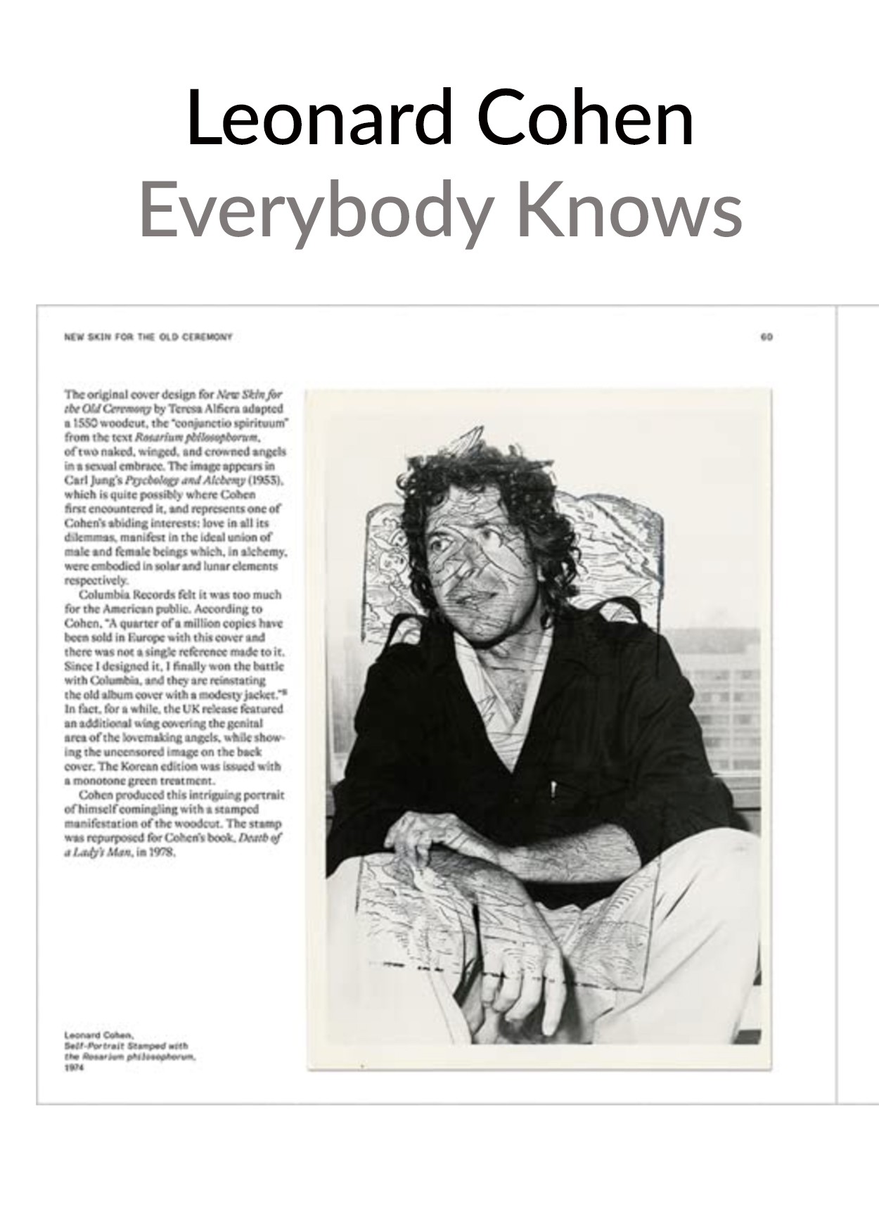 Leonard Cohen: Todo el mundo lo sabe, Everybody Knows