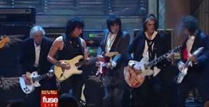 Metallica, Jeff Beck, Jimmy Page