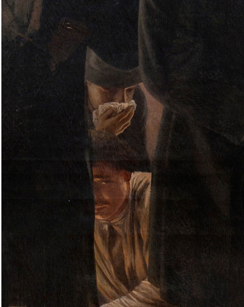Fragmento de "Un episodio de la fiebre amarilla en Buenos Aires", c.1871 Juan Manuel Blanes Óleo sobre tela 230 x 180 cm Colección MNAV